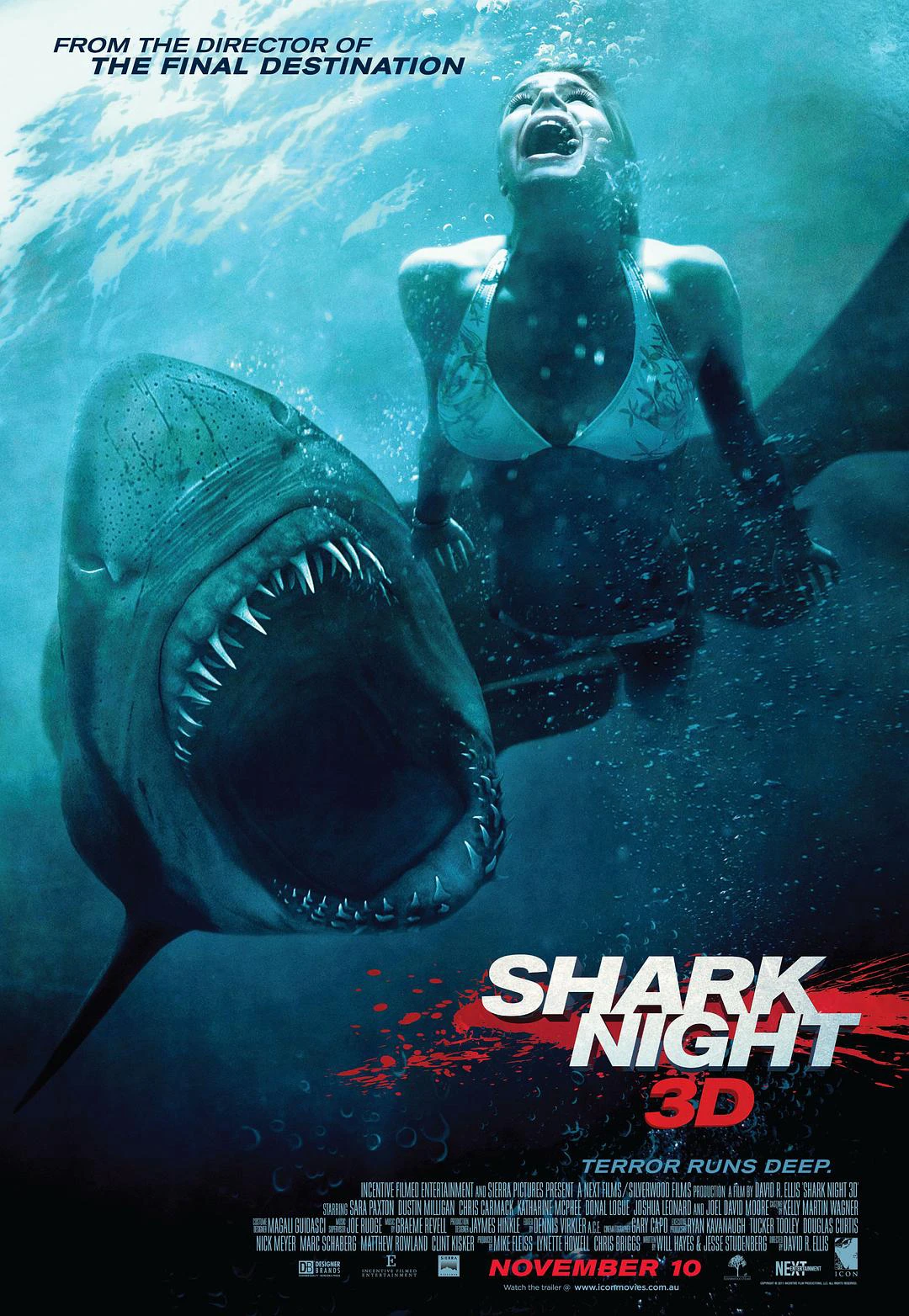 Phim Đầm Cá Mập - Shark Night (2011)