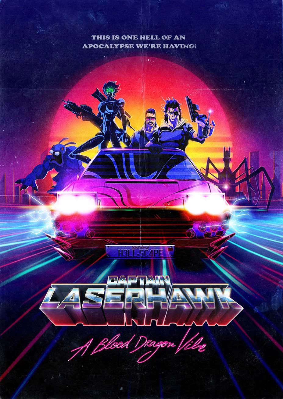 Phim Đội trưởng Laserhawk: Blood Dragon Remix - Captain Laserhawk: A Blood Dragon Remix (2023)