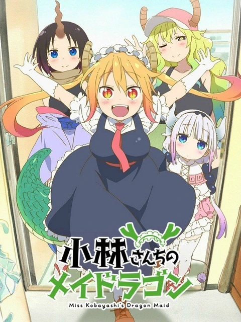 Phim Hầu gái rồng nhà Kobayashi - Kobayashi-san Chi no Maid Dragon, The maid dragon of Kobayashi-san (2017)