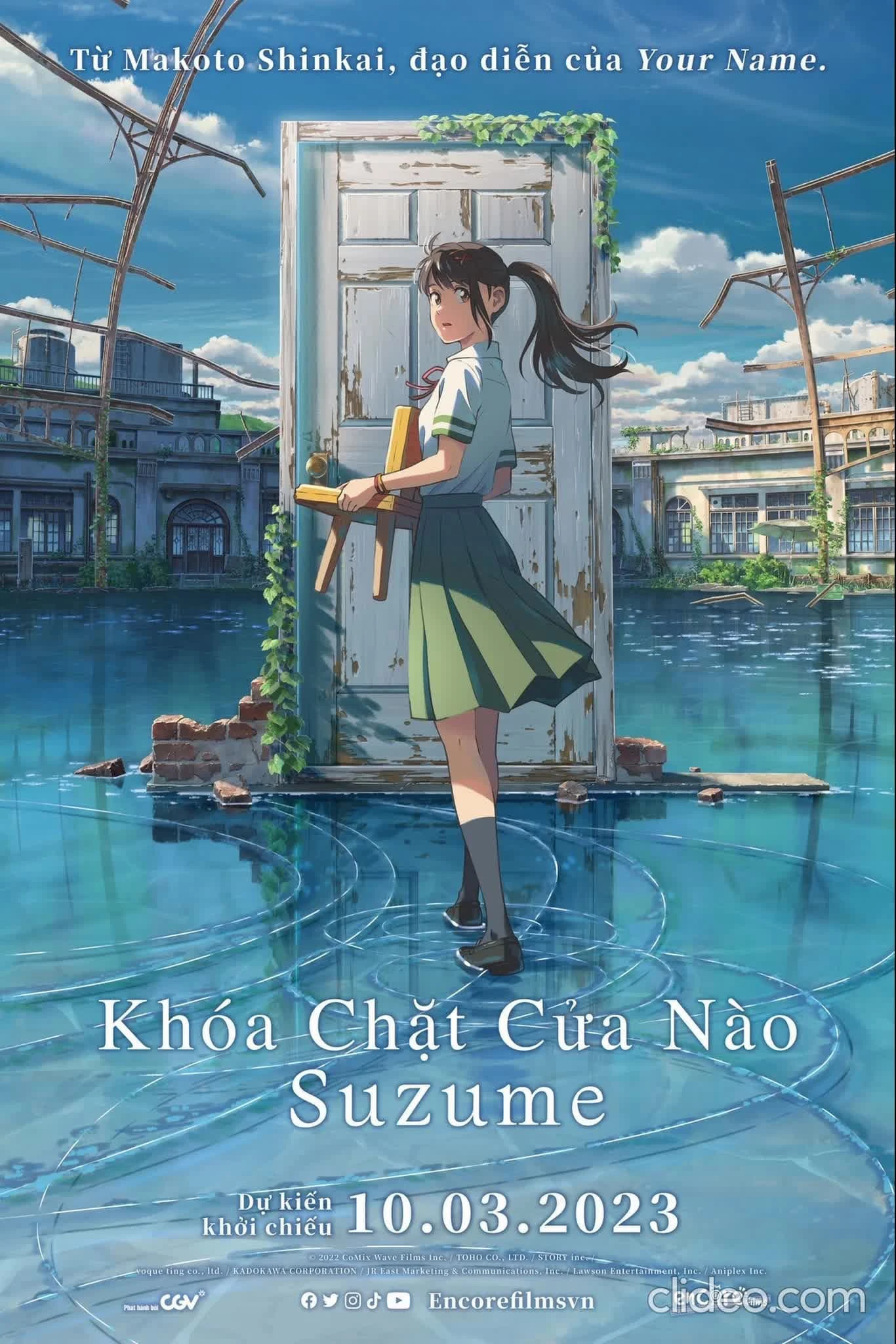 Phim Khóa Chặt Cửa Nào Suzume - Suzume (2022)