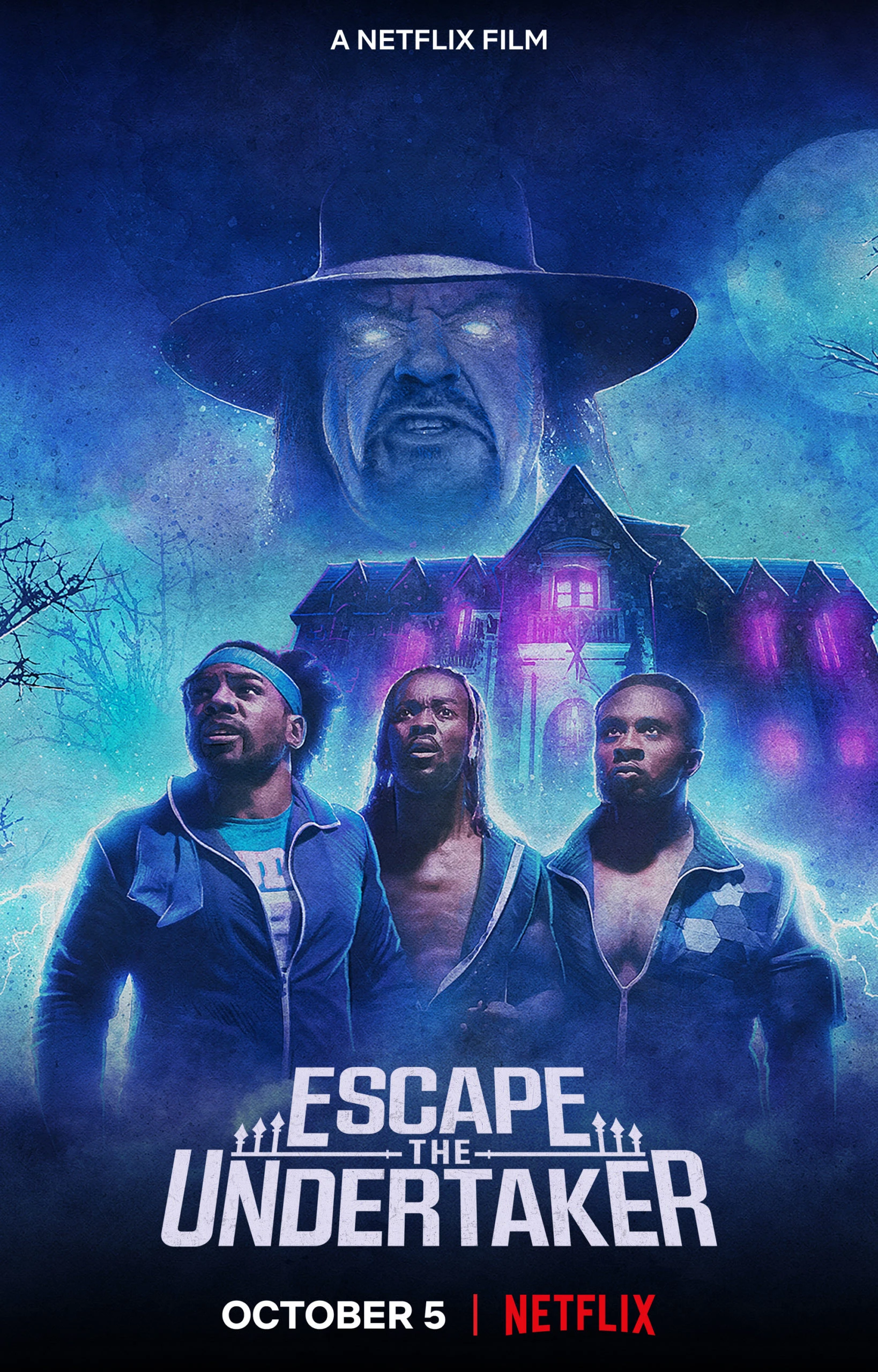 Phim Ngôi nhà ma ám của Undertaker - Escape The Undertaker (2021)