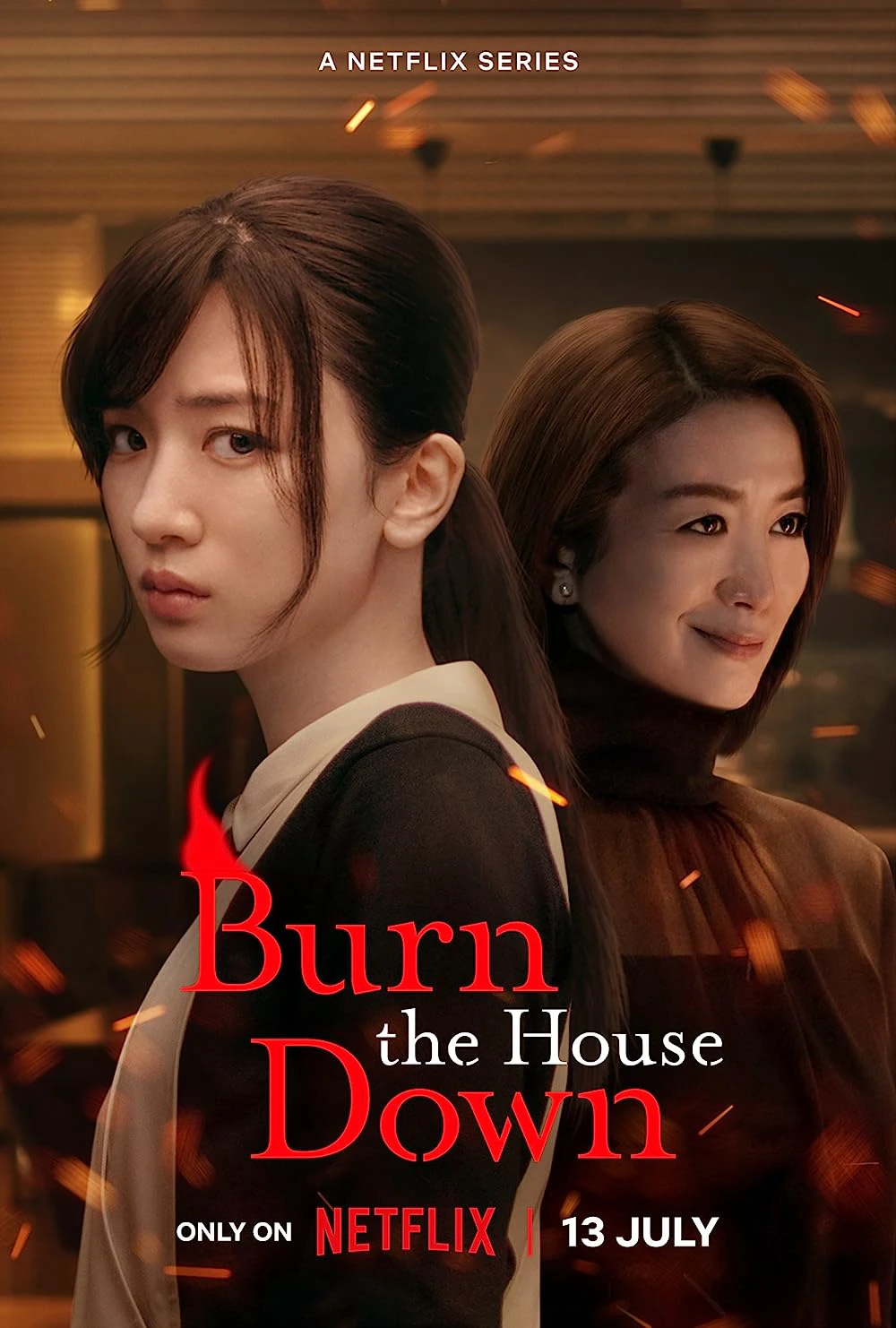 Phim Nhà Mitarai trong biển lửa - Burn the House Down (2023)